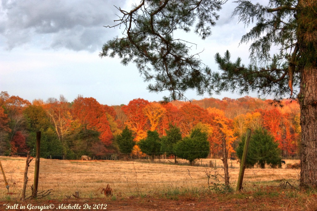 The hills are on fire - HDR